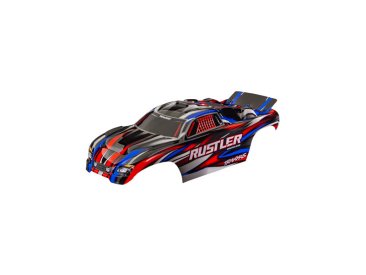 Traxxas karosérie Rustler červená (bezsponková)