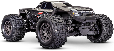 RC auto Traxxas Mini Maxx 1:12 BL-2s RTR, černá