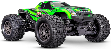 RC auto Traxxas Mini Maxx 1:12 BL-2s RTR, zelená