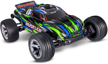 RC auto Traxxas Rustler 1:10 BL-2s RTR, zelená