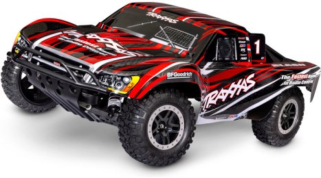 RC auto Traxxas Slash 1:10 HD RTR, červená