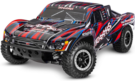 RC auto Traxxas Slash 1:10 HD VXL 4WD RTR, červená