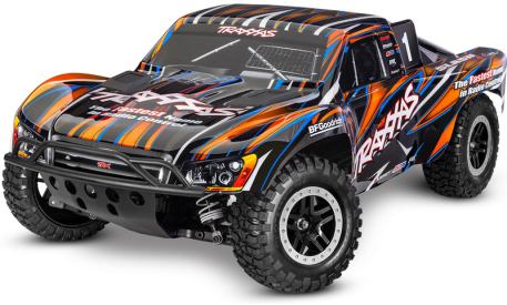 RC auto Traxxas Slash 1:10 HD VXL 4WD RTR, oranžová