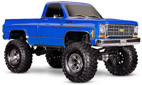 RC auto Traxxas TRX-4 Chevrolet K10 1979 TQi 1:10 RTR, modrá