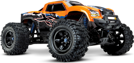 RC auto Traxxas X-Maxx 8S 1:5 4WD TQi, oranžová