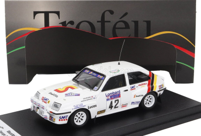 Trofeu Vauxhall Chevette Hsr (night Version) N 42 Rally Rac Lombard 1983 George Marshall - Ken Wilson 1:43 Bílá