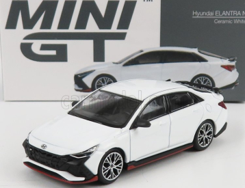 Truescale Hyundai Elantra N Lhd 2021 1:64 Bílá