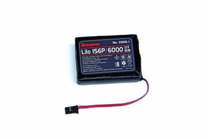 Vysílačový pack, LiPo 1SxP/6000 3,7V TX