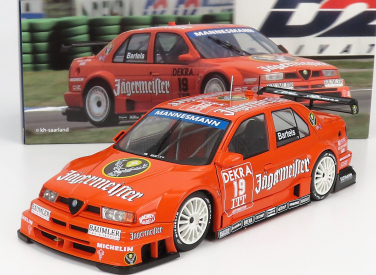 Werk83 Alfa romeo 155 V6 Ti Jagermeister Racing N 19 Dtm Itc 1995 Michael Barteles 1:18 Orange