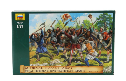 Zvezda Accessories Medieval Peasant Army 1500 1:72 /