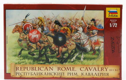 Zvezda Figures Battle War - Republican Rome Cavalry 1:72 /