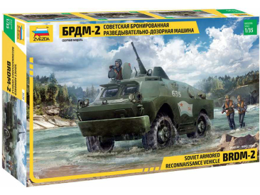 Zvezda GAZ BRDM-2 (1:35)