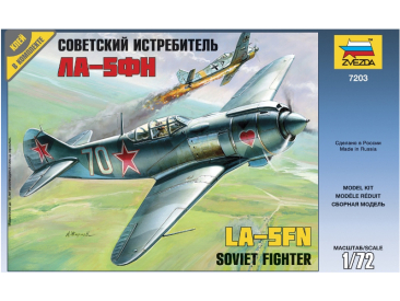 Zvezda Lavotchkin LA-5 FN Soviet Fighter (1:72)