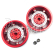 1.9 Aluminum CNC BXN 6 Spoke Beadlock Wheel Brake Rotor 2ks, Červené