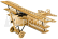 3D puzzle Fokker DR1 1:18 laser cut stavebnice 400 mm 