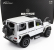 Almost-real Mercedes benz G-class G63 Amg Brabus Biturbo 2023 1:18 Diamantově Bílá