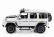 Almost-real Mercedes benz G-class G63 Amg Brabus Biturbo 2023 1:18 Diamantově Bílá