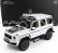 Almost-real Mercedes benz G-class G63 Amg Brabus Biturbo 2023 1:18 Diamantově Bílá