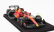 Bbr-models Ferrari F1  Sf-23 Team Scuderia Ferrari N 16 4th Monza Italy Gp 2023 Charles Leclerc - Con Vetrina - With Showcase 1:18 Červená Černá Žlutá