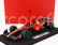 Bbr-models Ferrari F1  Sf-23 Team Scuderia Ferrari N 16 4th Monza Italy Gp 2023 Charles Leclerc - Con Vetrina - With Showcase 1:18 Červená Černá Žlutá