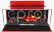 Bbr-models Ferrari F1  Sf-23 Team Scuderia Ferrari N 55 Pole Position 3rd Monza Italy Gp 2023 Carlos Sainz - Con Vetrina - With Showcase 1:18 Červená Černá Žlutá