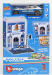 Bburago Accessories Diorama - Set Build Your City Police Station - Caserma Polizia 1:43