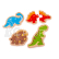 Bigjigs Toys Dřevěné puzzle dinosauři