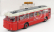 Brekina plast Fiat 306/3 Autobus Linea Autostradale 1962 1:87 Červená Šedá