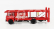 Brekina plast Fiat 640 Truck Car Transporter Team Lancia Rally Alitalia 1949 1:87 Red