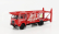 Brekina plast Fiat 640 Truck Car Transporter Team Lancia Rally Alitalia 1949 1:87 Red