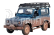 Britains Land rover Land Defender 90 Muddy (dirty Version) 1984 1:32 Blue Met