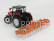 Britains Massey ferguson 6290 Tractor With Trailer 2012 1:32 Červená Oranžová