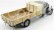 Cmc Mercedes benz Lo2750 Platform Truck With Wooden Box Car Transporter 1936 1:18 Šedé Dřevo