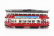 Corgi Tram Feltham London 1951 1:76 Červený Krém