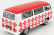 Corgi Volkswagen T1 Camper Van Coca-cola Coke 1961 1:43 Bílá Červená