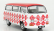 Corgi Volkswagen T1 Camper Van Coca-cola Coke 1961 1:43 Bílá Červená