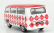 Corgi Volkswagen T1 Camper Van Coca-cola Coke 1961 1:43 Bílá Červená