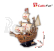 Cubicfun Puzzle Kit 3d In Foam Boat Santa Maria Caravella Cm. 44x16x39 - 113 Pezzi - 113 Pieces /