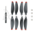 DJI Mavic MINI 2 - 4726 Propeller set (Red Tips)