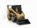 Dm-models Caterpillar Cat272d3 Ruspa Gommata - Skid Steer Loader 1:32 Žlutá Černá