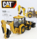 Dm-models Caterpillar Cat432f2 Bagr a nakladač 2v1 1:50, žlutá