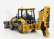 Dm-models Caterpillar Cat432f2 Bagr a nakladač 2v1 1:50, žlutá