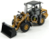 Dm-models Caterpillar Cat906m Ruspa Gommata - Scraper Tractor Wheel Loader 1:50 Žlutá Černá