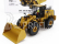 Dm-models Caterpillar Cat972xe Ruspa Gommata - Scraper Tractor Wheel Loader 1:50 Žlutá Černá