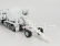 Dm-models Kenworth T880s Betoniera Tanker Cement Mixer Truck 4-assi 1990 1:50 Bílá