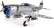 E-flite P-47 Razorback 1.2m SAFE Select BNF Basic