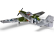 E-flite P-51D Mustang 1.0m AS3X+ SAFE Select BNF Basic