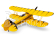 E-flite Waco 0.55m SAFE Select BNF Basic, žlutá