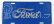 Edicola Accessories Funny Metal Plate - Ford Script Mosaic 1:1 Blue