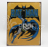 Edicola Accessories Metal Plate - Batman Retro 1:1 Žlutá Modrá Černá